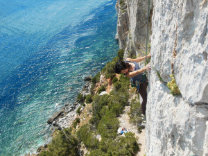 Falesia di masua arrampicata sardegna